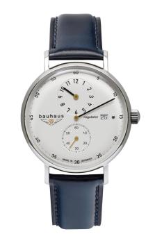 Bauhaus Herrenuhr Automatik Regulator und Lederarmband